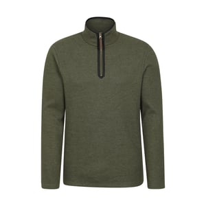 Mountain Warehouse Heren Beta Contrast Ritssluiting (Donkere Khaki)