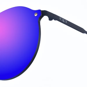 Unisex NEW LOURENZO Ovala nylon-solglasögon