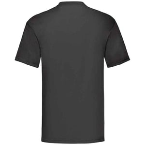 Fruit of the Loom Heren Valueweight T-Shirt (Zwart)