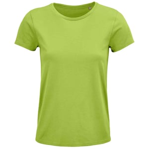 SOLS Dames/dames Crusader Organisch T-shirt (Appelgroen)