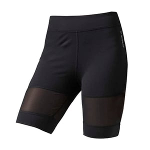 Reebok Cykelbyxor Mesh Panel Cykeltights Svart - Dam