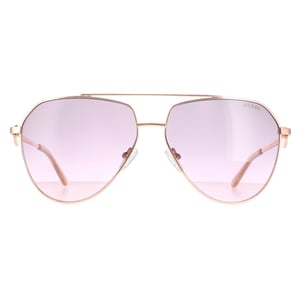 Guess Piloten Dames Shiny Rose Gold Bordeaux Gradient GF6140