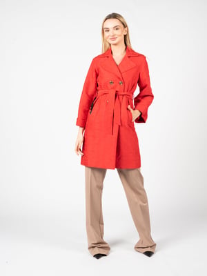 Pinko Trenchcoat Tandil Dam Röd