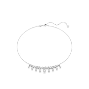Swarovski 'Idyllia' Dames Ketting van Basismetalen - Zilver 5692637