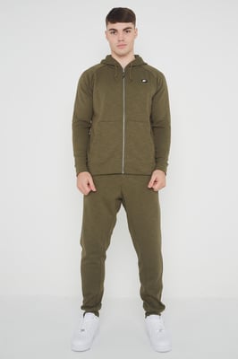 Nike Sportswear Optic trainingspak voor heren in olijfgroen