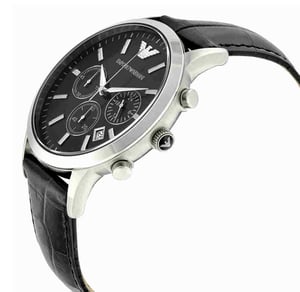 Emporio Armani Renato Heren Horloge Zwart AR2447