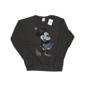 Disney Dames/Dames Klassiek Minnie Mouse Heather Sweatshirt (Licht Grafiet)