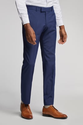 Bright Blue Slim Trousers