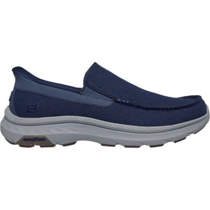 Skechers Pollard Wilfred Textiel Heren Navy Loafers