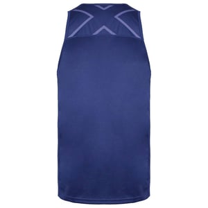 2XU BSR Active Singlet Heren Marine Blauw Top