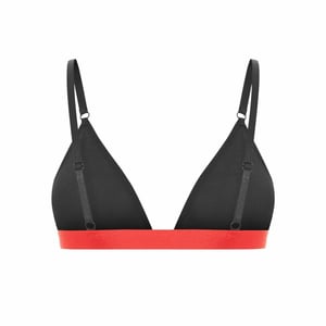 Nicce Adjustable Straps Black/Red Women Heart Triangle Bralette 211 2 15 07 0043