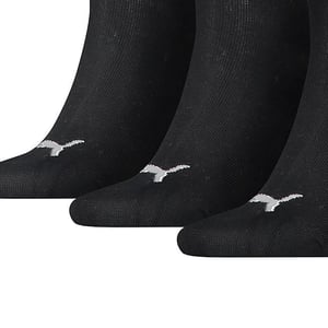 Puma Unisex Kwartaaltraining voor volwassenen (Pakket van 3) (Zwart)