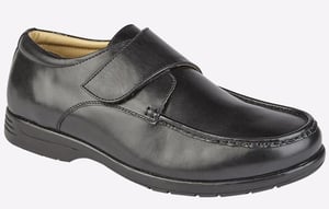 Roamers Holden Leather Shoes Wide Fit Mens