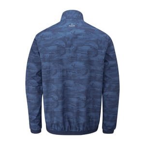 Farah Heren Parker Camouflage Douchebestendige Jas (Regatta Blauw)