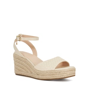 Dune Ladies Kerries - Raffia Wedge Sandals