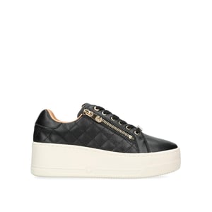 Carvela Leather Connected Zip Sneakers