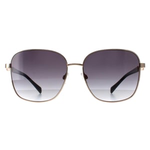 Karen Millen KM7020 400 goud donkergrijs gradiÃ«nt zonnebril