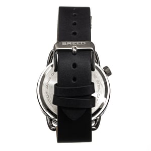 Breed Regulator lederen band horloge met tweede sub-wijzerplaat
