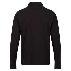 Regatta Heren Pro Poloshirt Met Lange Mouwen (Zwart)