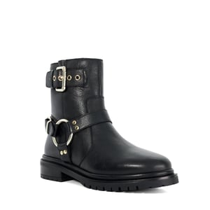 Dune Ladies Panos - Cleated Sole Biker Boots