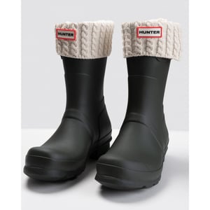 Hunter Recycled Mini Cable Tall Boot Sock