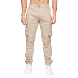 Crosshatch Heren Frentons Cargo Broek (Steen)