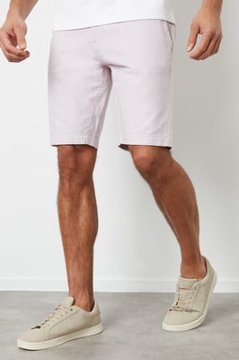 Dusty Pink 'Marino' Cotton Chino Shorts