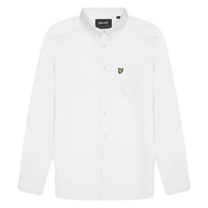 Lyle & Scott wit shirt met lange mouwen