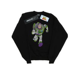 Disney Jongens Toy Story 4 Klassiek Buzz Lightyear Sweatshirt (Zwart)