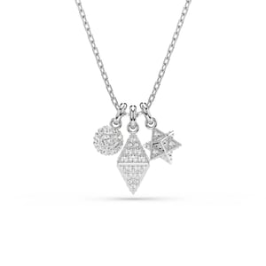 Swarovski 'Dextera' Dames Necklace van Basismetaal - Zilver 5700288