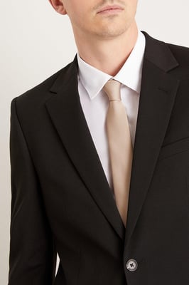 Slim Champagne Tie