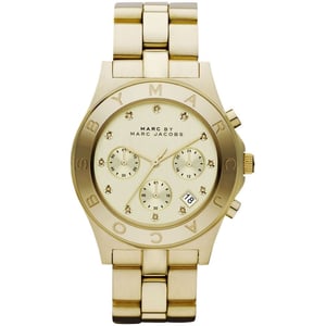 Marc Jacobs MBM3101 Goudkleurig dameshorloge