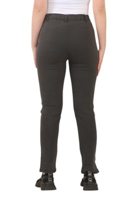 MYT Dames Elastische Taille Jeans in Charcoal