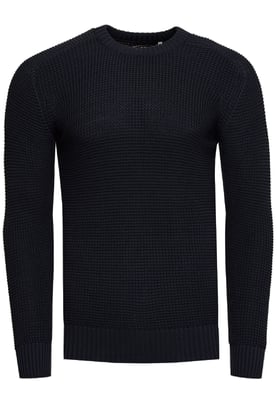 Rusty Neal Casual Fit Trui Bla