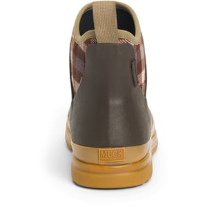Muck Boots Originals Ankle Rubberen Bruine/Geruite/Regenlaarzen Met Kauwgomzool