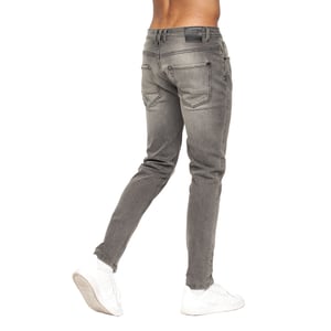 Crosshatch Heren Malcolm Slim Jeans (Lichtgrijze wassing)
