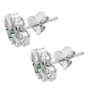 Orphelia 'Saffina' Women's 925 Sterling Silver Stud Earrings - Silver ZO-7081