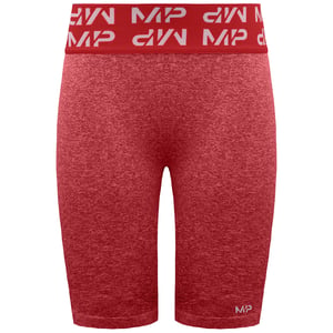 MyProtein Curve Womens Red Cycling Shorts
