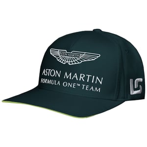 Aston Martin F1 Officiële Coureur Lance Stroll Heren Groene Pet
