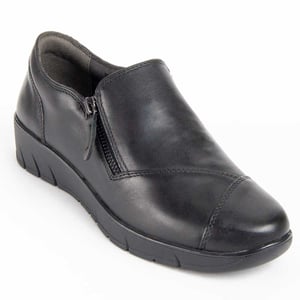 Purapiel mocassin Ailina2 Zwart