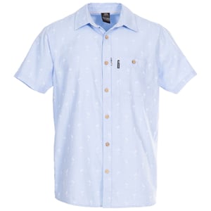 Trespass Mens Slapton Palm Shirt (Pale Blue)