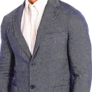 Långärmad blazer med normal passform PMJA04-TW338 man
