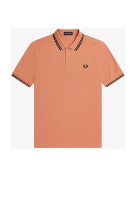 Fred Perry regular fit polo  light rust