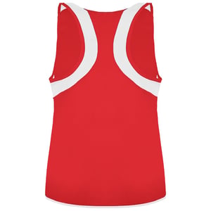 Mizuno Team Authentic Kinder Rood/Wit Singlet Vest