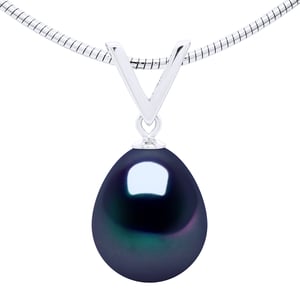 Halsband Halvstyvt äkta odlad sötvattenspärla pärla 10-11 mm