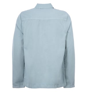 Lyle & Scott Washed Drill Overshirt - Away Blue