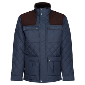 Regatta Mens Padbury Quilted Jacket (Navy)