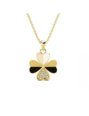 Clover Petal Hangers - Oostenrijks kristal