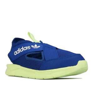 Boy's adidas Originals Childrens 360 Sandals in royal white