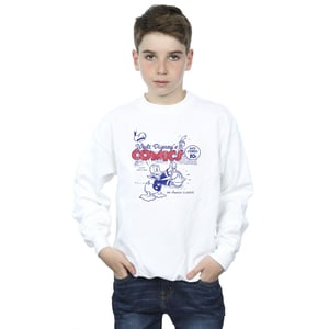 Disney Jongens Donald Duck Comics Sweatshirt (Wit)